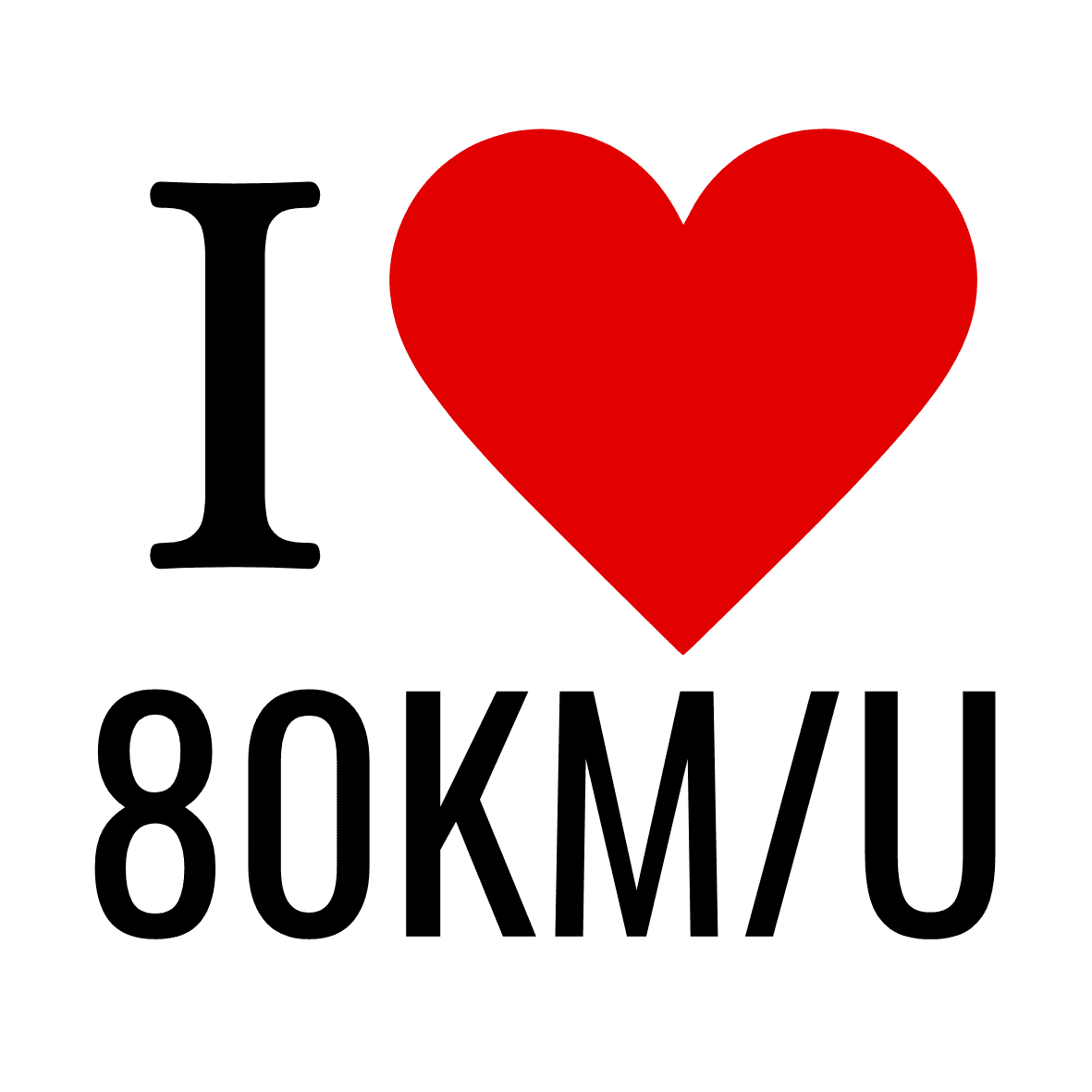 I LOVE 80KM